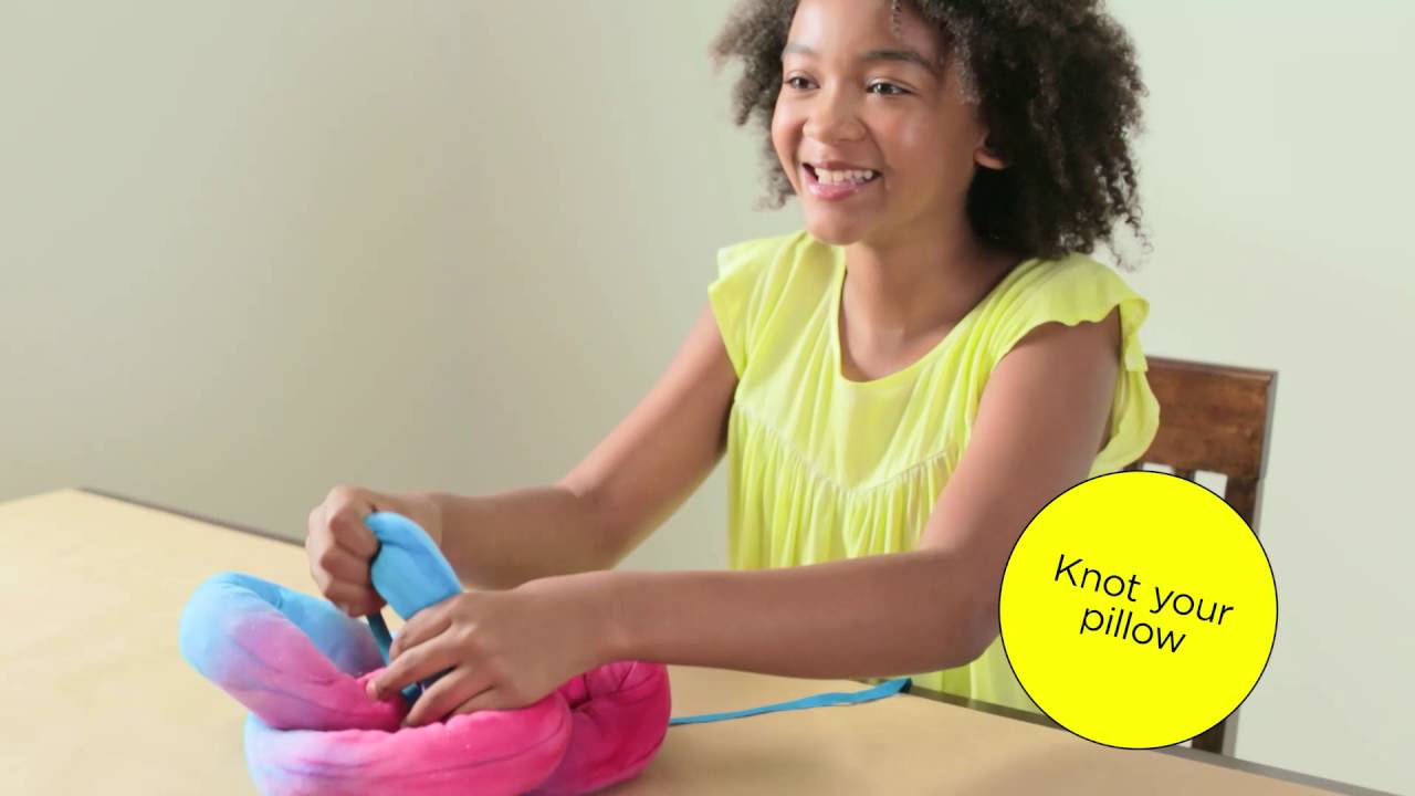DIY Knot Pillow by Creativity for Kids YouTube