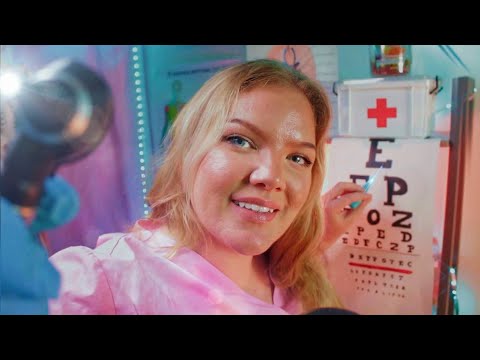 ASMR Relaxing Medical RPs (Ear Cleaning, Eye Exam, Chiropractor, Hearing Tests, Adjustment)