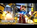 Minecraft Adventure - IRONMAN REBUILDS HIS SUIT!!