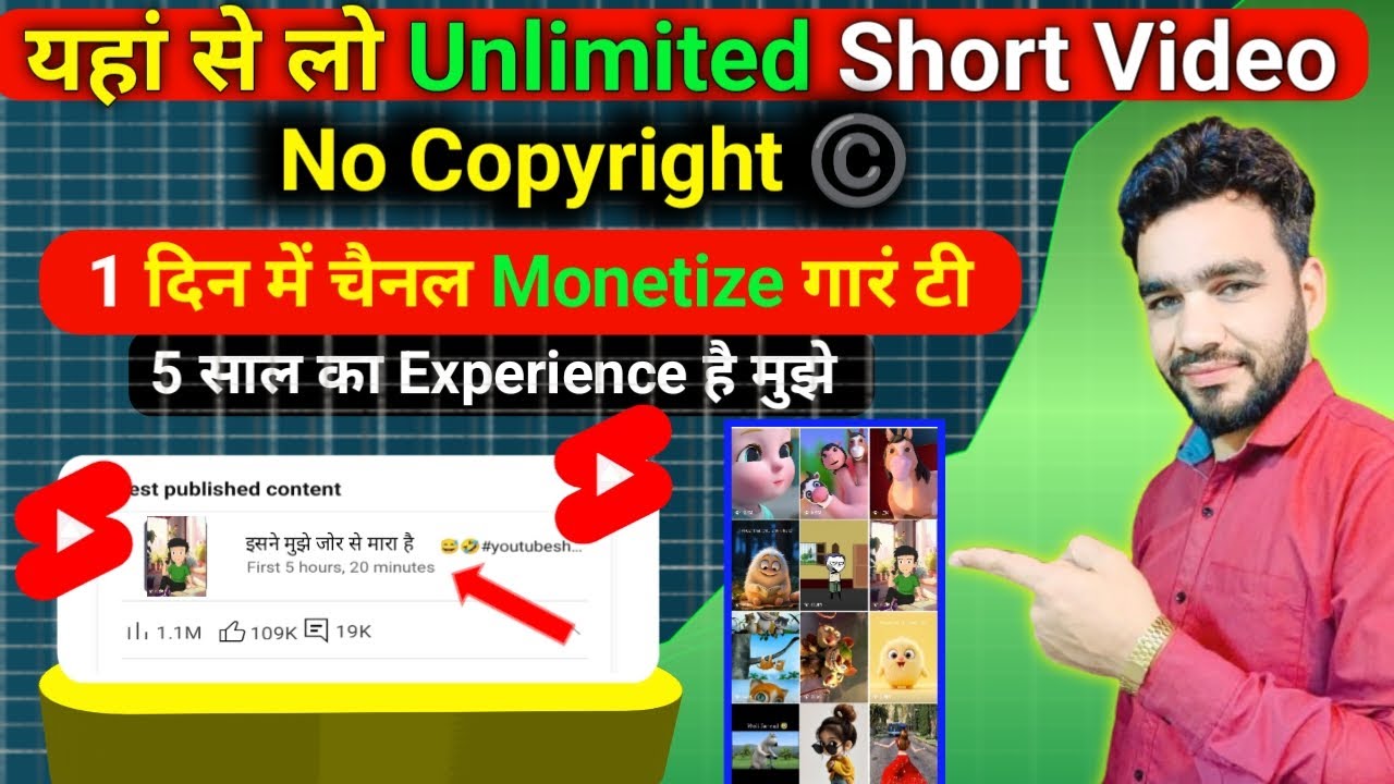 🤫NO COPYRIGHT Short videos kaha se Laye 100% Viral 😍 | How To Viral Short Video On Youtube 