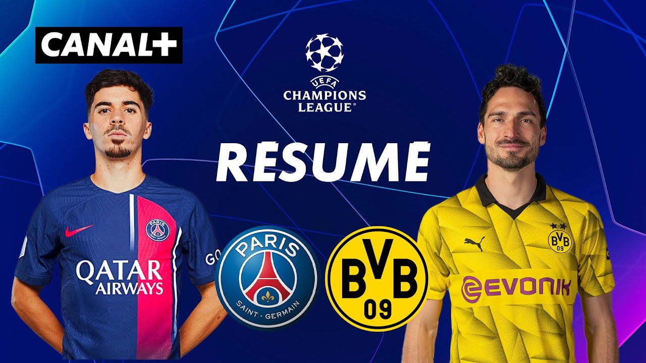 Le rsum de Paris SG  Dortmund   Ligue des Champions 2023 24 12 finale retour