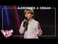 Jesús Montero canta 'Me cuesta tanto olvidarte' | Audiciones a ciegas | La Voz Kids Antena 3 2021