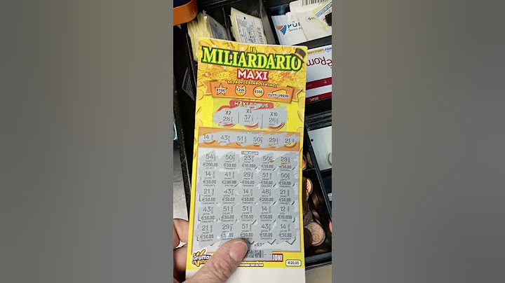 🤑 SUPER VINCITA GRATTA E VINCI E CONVALIDA MAXI MILIARDARIO 🤑