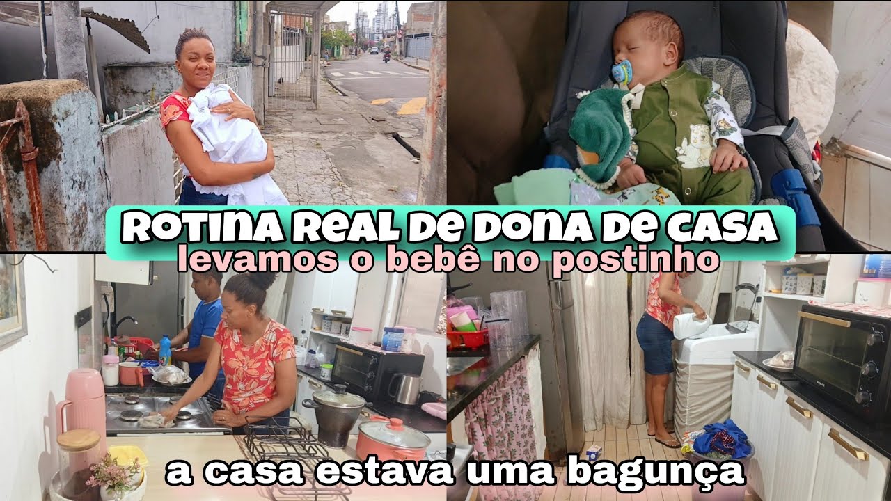 💕ROTINA COM BEBÊ DE UM MÊS/LIMPEZA E  ORGANIZAÇÃO/MARIDO MIM AJUDOU. #viralvideo 