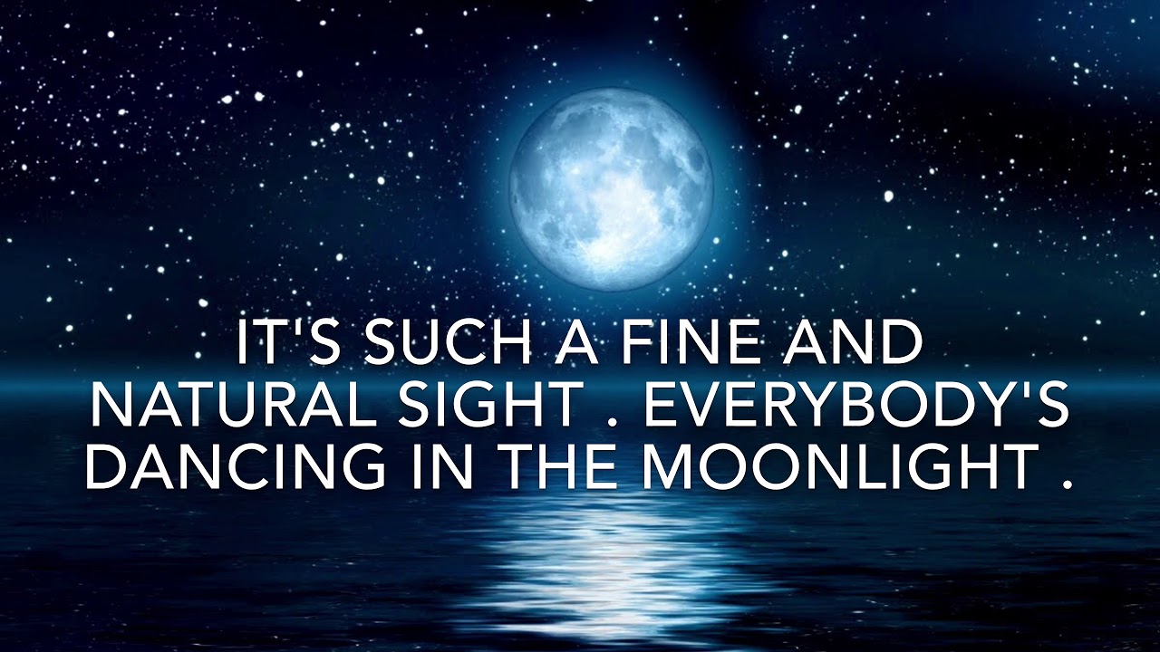Dancing In The Moonlight (Lyrics) - YouTube