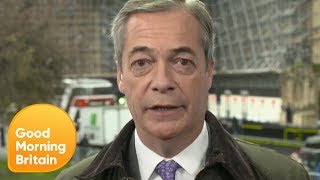 Nigel Farage Reacts to the Brexit Party Unable to Win a Seat | Good Morning Britain