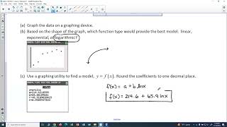 Celebrity Math 1130 HW 12: Logarithmic Regression using Desmos Net Worth