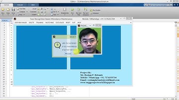Student Attendance Maintenance Based on Face Recognition Matlab Project with Code IEEE Based Project