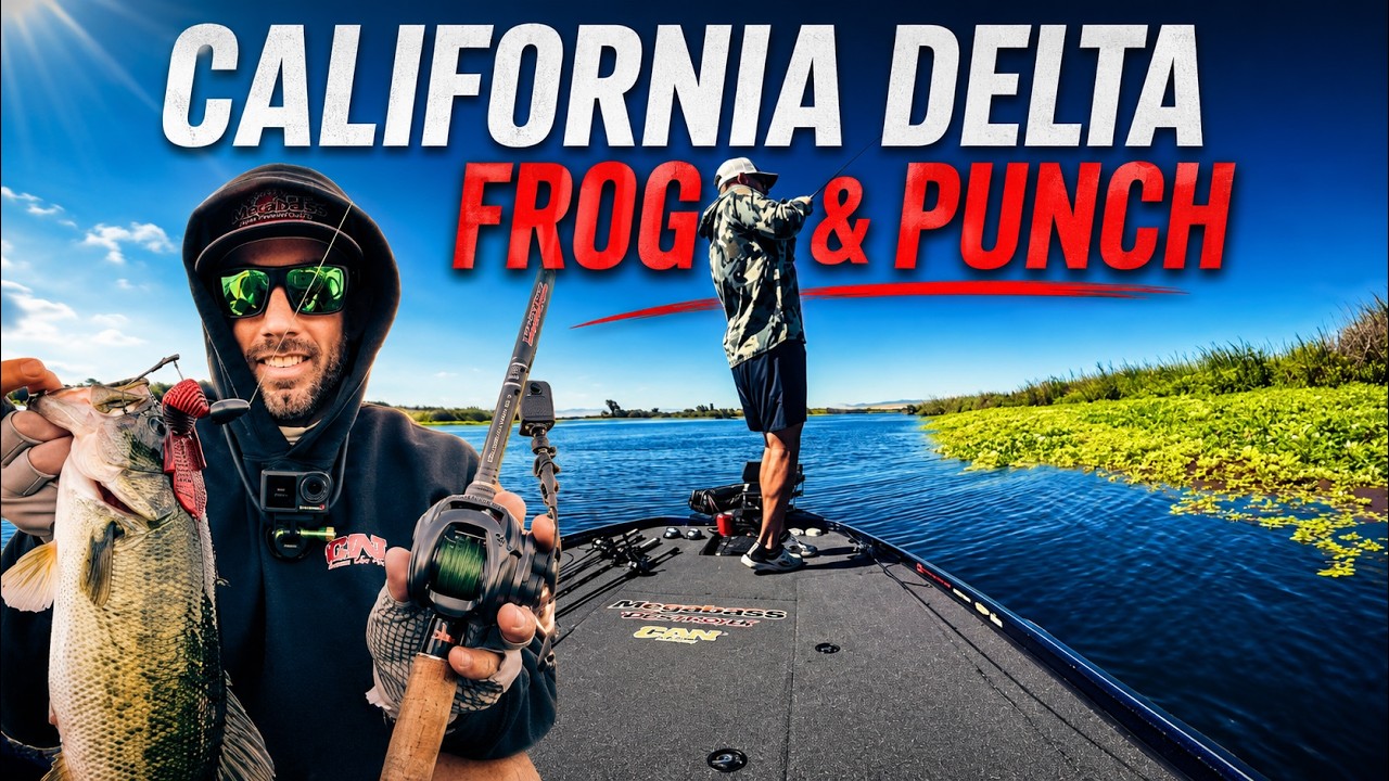 FROG or PUNCH? The Delta Made the Decision… II California Delta Bass Fishing