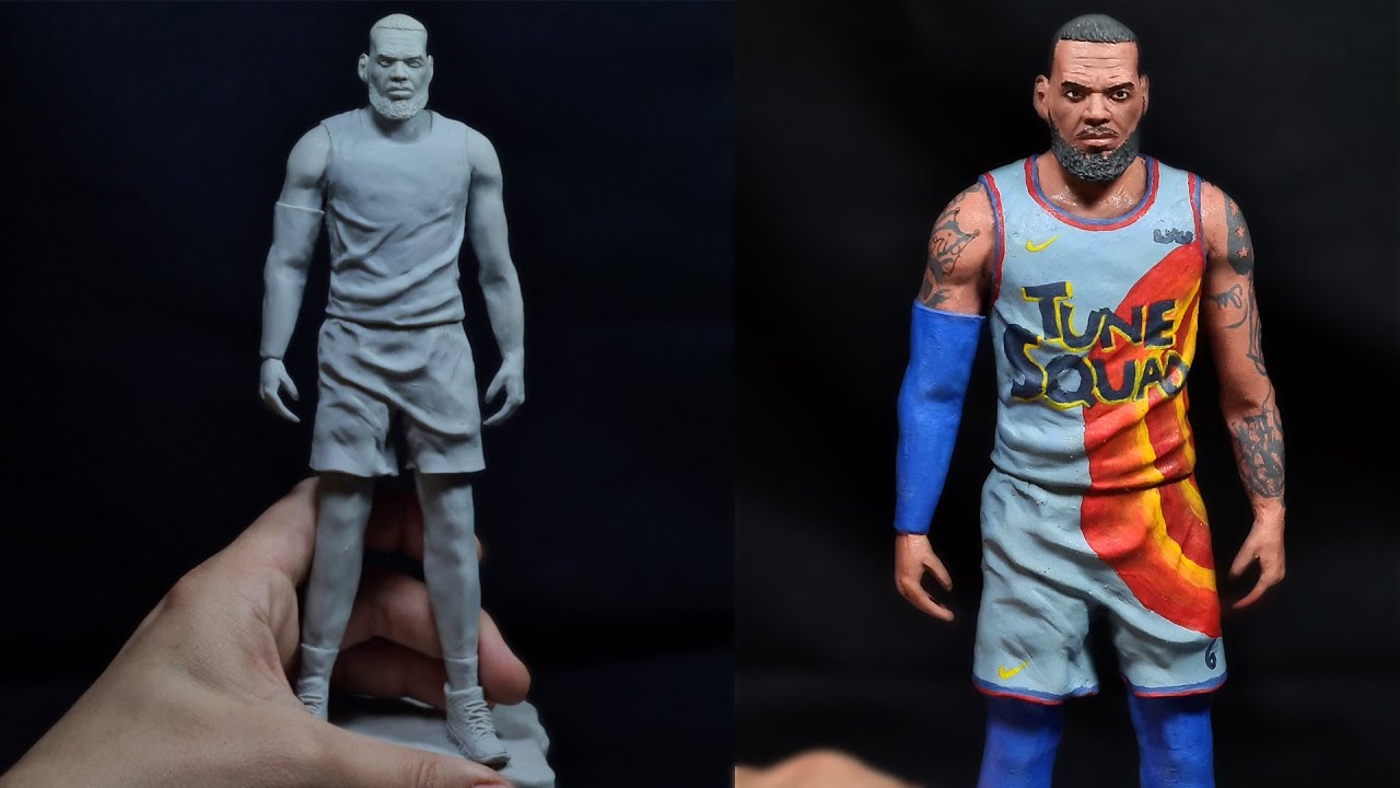 Sculpting LeBron James From 