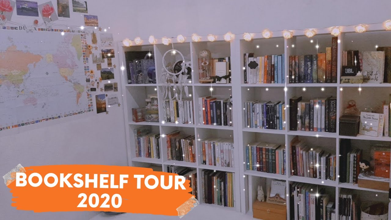 Bookshelf Tour 2020 | Bongkar dan Liatin Semua Isi Rak Buku