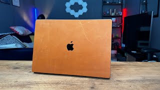 dBrand Real Tan Leather Skin for Macbook - Worth it?