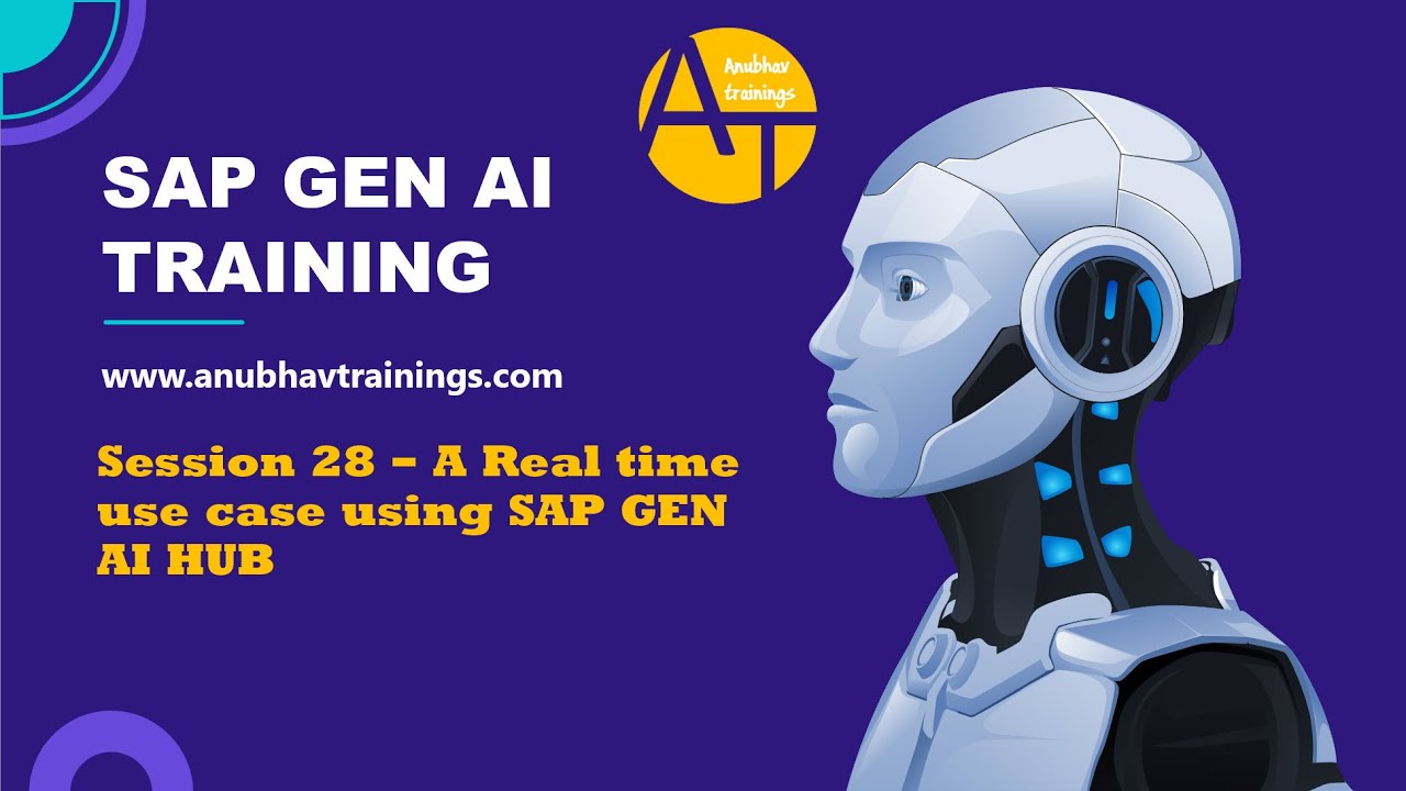 28. Генеративный ИИ SAP – Пример использования в реальном времени на SAP BTP | Комплексный корпор...