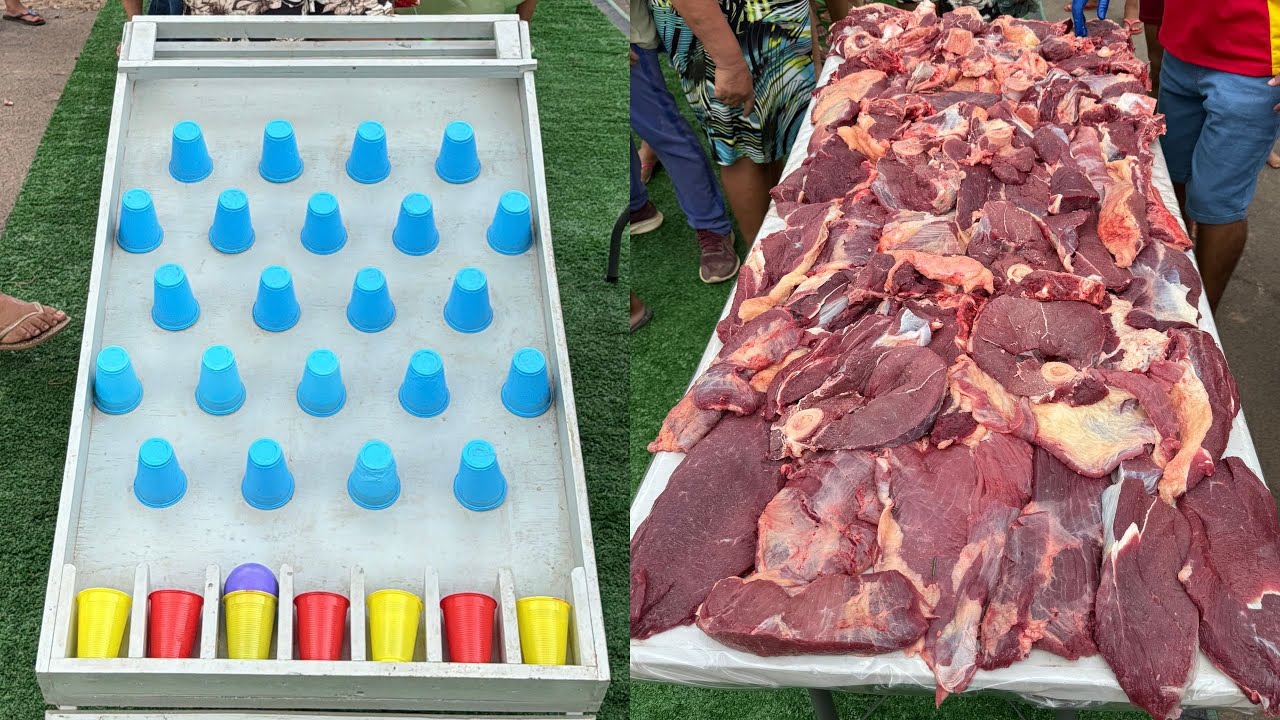 DESAFIO DO TABULEIRO: ACERTE A BOLINHA PARA GANHAR CARNE!