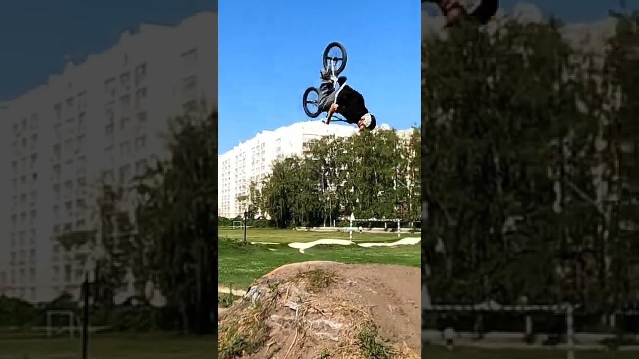 Первый БЭКФЛИП В ПЕНЗЕ на BMX