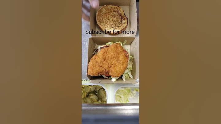 How to A Make McDonald's Deluxe Crispy Chicken