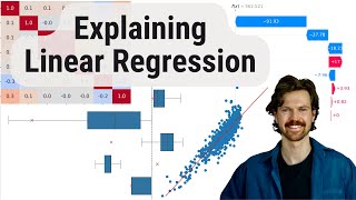8 Plots for Explaining Linear Regression | Residuals, Weight, Effect & SHAP