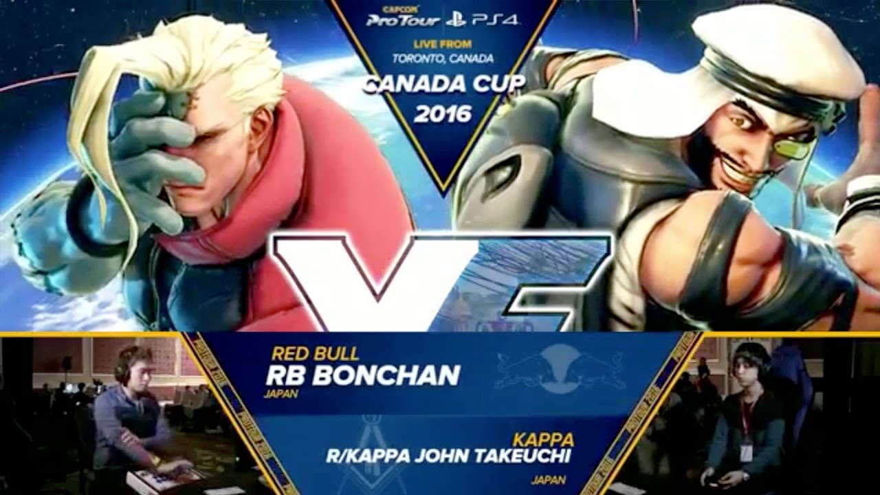 SFV: RB Bonchan vs r/Kappa John Takeuchi - Canada Cup 2016 Top 8 - CPT 2016
