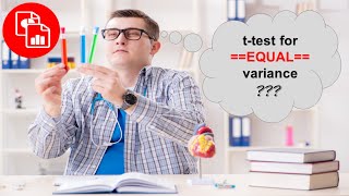Perform a Two Sample Test in Excel (t-test, equal variances)