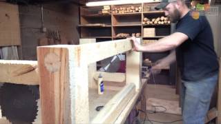 Aged Barn Style Desk/Table Legs