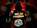 Day 20: Learn or Stay Behind. 🧑‍💻#shorts #motivation #best #builtin100days #mindset #focus