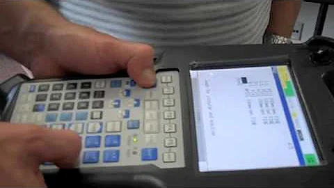 FANUC Teach Pendant programming demo - Rectangle with rounded corners