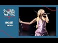 ROSÉ Brings “Linger” to Central Park | Global Citizen Festival NYC 2025