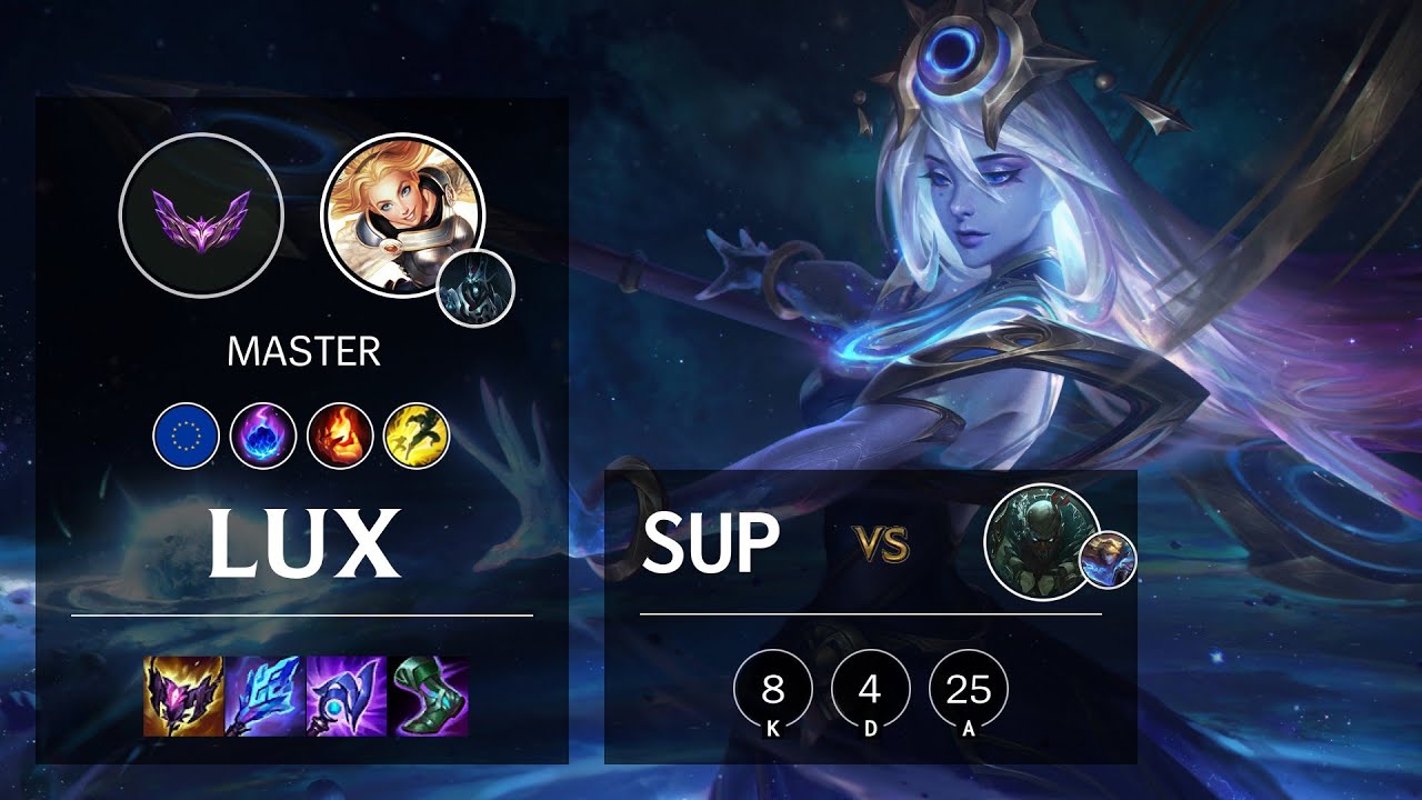 Lux Support vs Pyke - EUW Master Patch 12.5