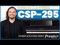 Цифровое пианино YAMAHA CLAVINOVA CSP-295 (POLISHED WHITE)