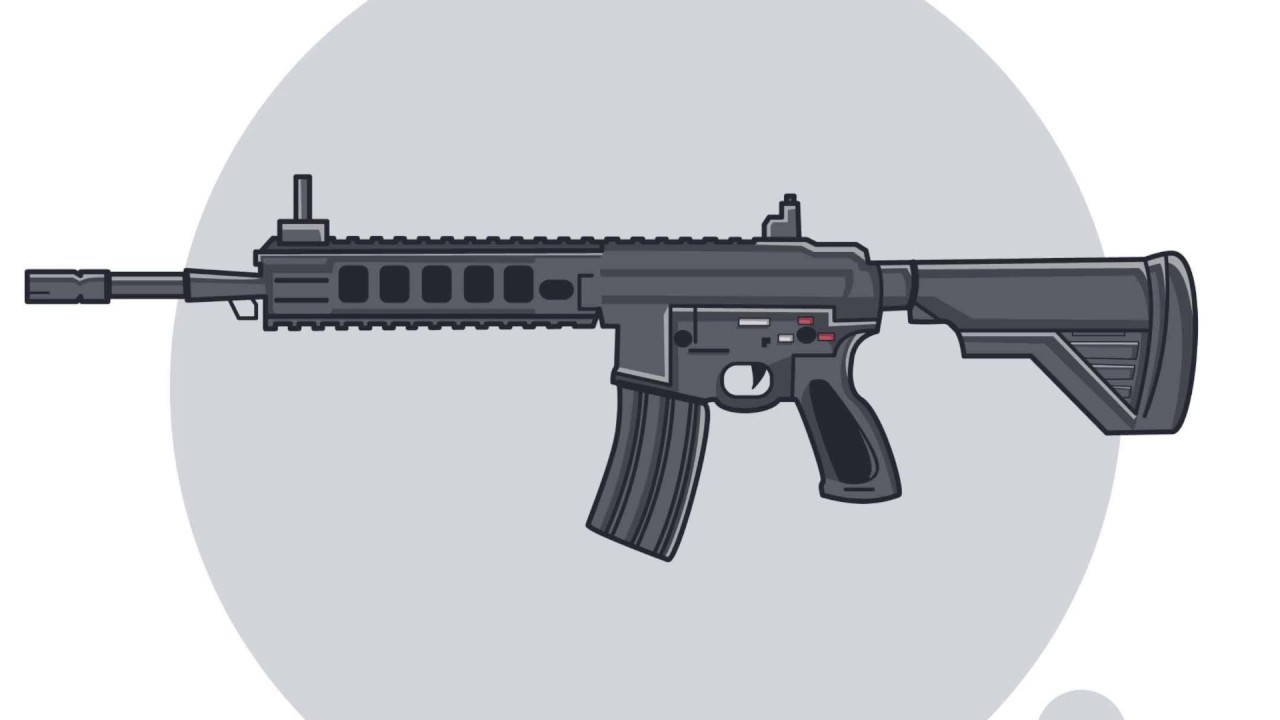 Cara Buat Vector Senjata Pubg M416 Adobe Ilustrasi Youtube - cara buat vector senjata pubg m416 adobe ilustrasi