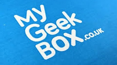 My Geek Box December 2016 (Great Box)