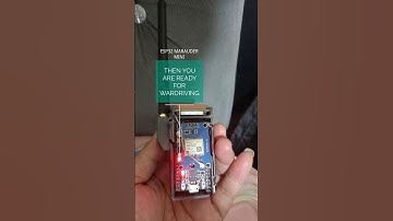 justcallmekoko Marauder Mini Connected to Satellites #esp32 #maraudermini #justcallmekoko #artfor