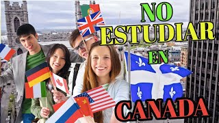 MODIFICACIONES PARA ESTUDIANTES EN QUEBEC - CANADA