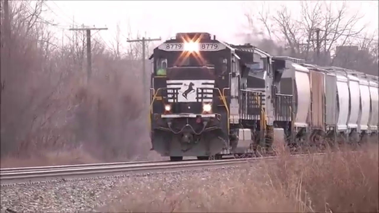 NS 8779 West South Bend, IN - YouTube