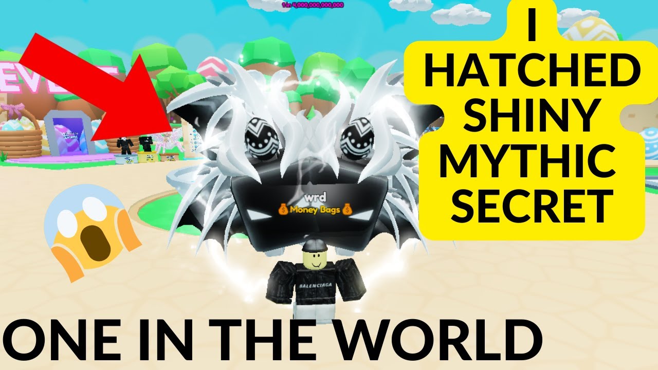 HATCHING SHINY MYTHIC DEMENTOR (ONLY ONE IN THE WORLD)| BUBBLE GUM SIMULATOR INFINITY