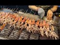 Amazing ! Grilled Squid Master ! - Taiwanese Street Food