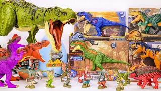 NEW CHAOS THEORY Jurassic World Dinosaurs! Majungasaurus, Ceratosaurus, TRex, Giganotosaurus