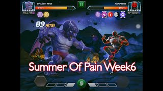 Dragon Man VS Adaptoid | Summer Of Pain week 6 - MCOC