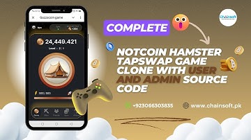 Tapswap, Hamster and Notcoin Clone Source Code