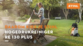 Wat zijn de voordelen van de hogedrukreiniger STIHL RE 130 PLUS? YouTube