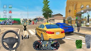 Taxi Sim 2020 🚖👮🏻 CLASSIC SEDAN CAR UBER DRIVER | Car Games Android iOS Gameplay screenshot 1