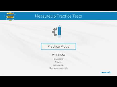 What is a MeasureUp Practice Test?