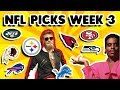 Week 3 NFL Game Picks! - YouTube