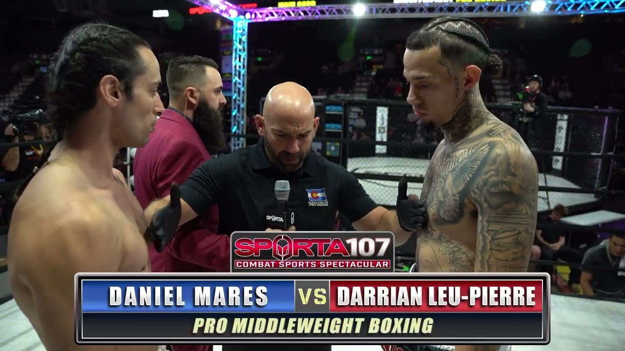 Спарта 107: ДАНИЭЛЬ МАРЕС ПРОТИВ ДАРРИАНА ЛЕУ-ПЬЕРА