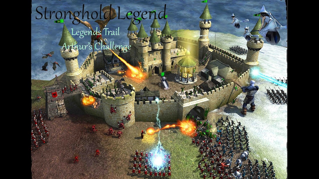 Stronghold Legends – Legends Trail “Arthur’s Challenge” Walkthrough | Trial of the King