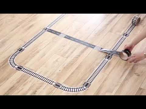 NG23309 WOODEN PLANE WITH TRACK TAPE