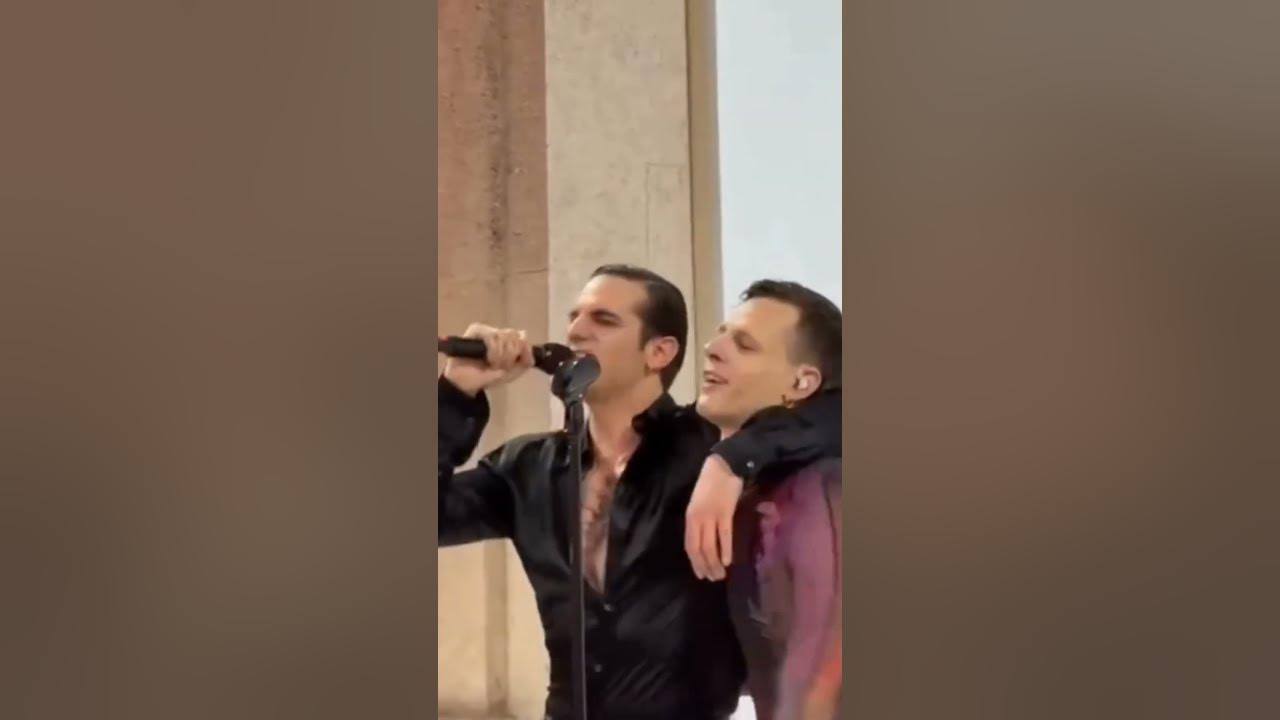 Achille Lauro e Boss Doms con Incoscienti giovani