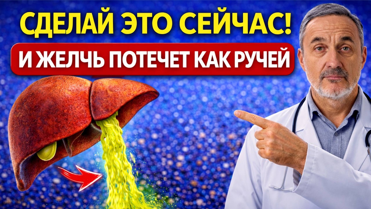 Желчь потечет как ручей: 5 правил от опытного врача для тех, кому за 50