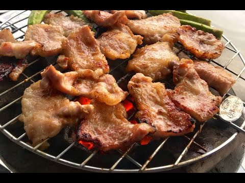 Video Vú heo nướng chao ❤ Sa tế ❤ Kèm đậu bắp chấm chao ❤... - youtube