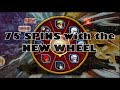Spinning 75 LUCKY/PRIME SPINS in the NEW WHEEL in Ninja Heroes Storm Battle